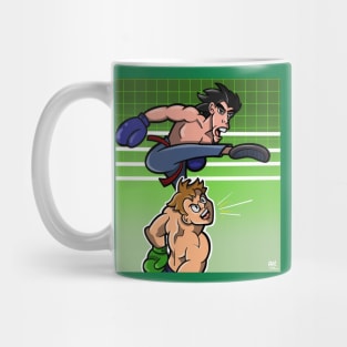 Dragon Kick Punch Super Punch OUT Mug